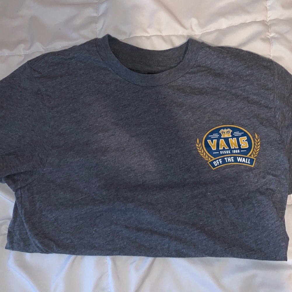 Blue Grey Vans T-shirt